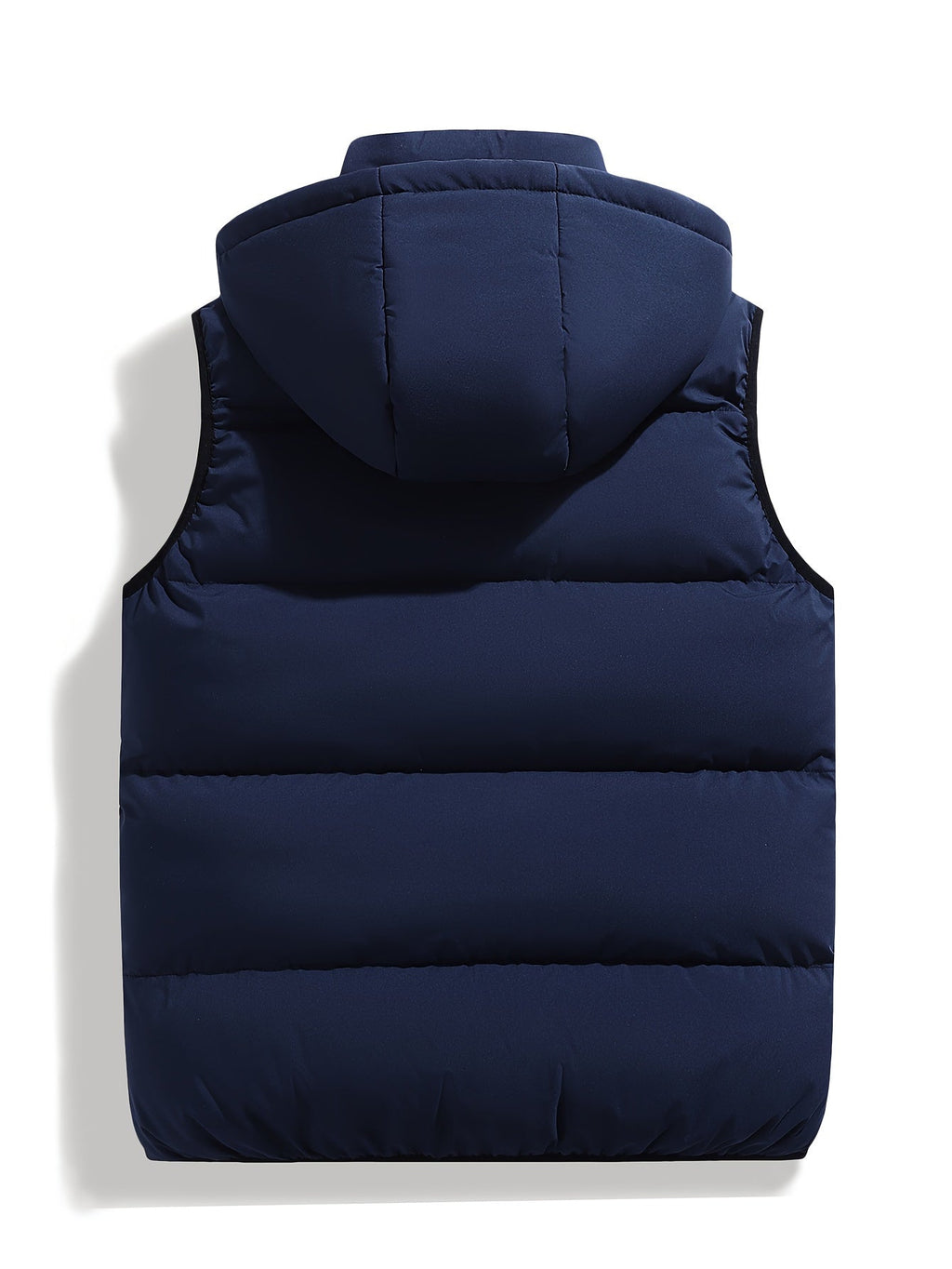 Jeff | Men's Puffer Vest with Adjustable Hood and Zip Pockets
