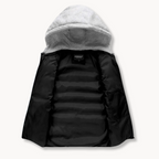 Dale | Men's Puffer Vest with Hood and Stretch Fabric
