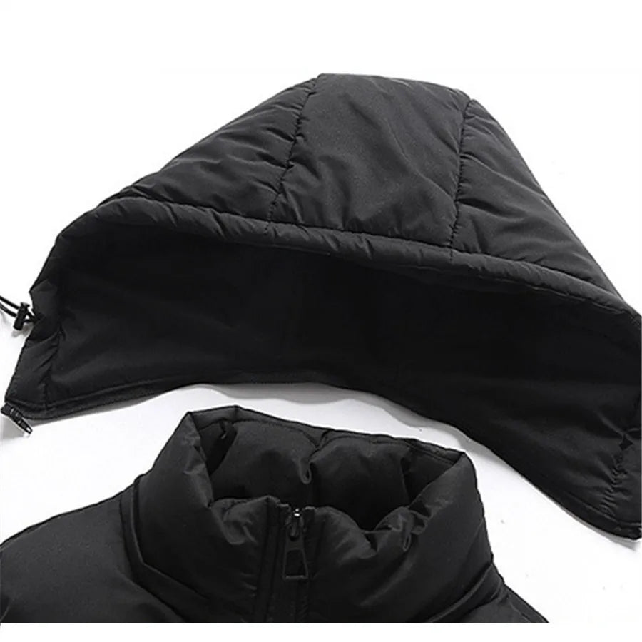 Sean | Men's Puffer Vest with Recycled Down and Detachable Hood
