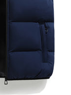 Jeff | Men's Puffer Vest with Adjustable Hood and Zip Pockets