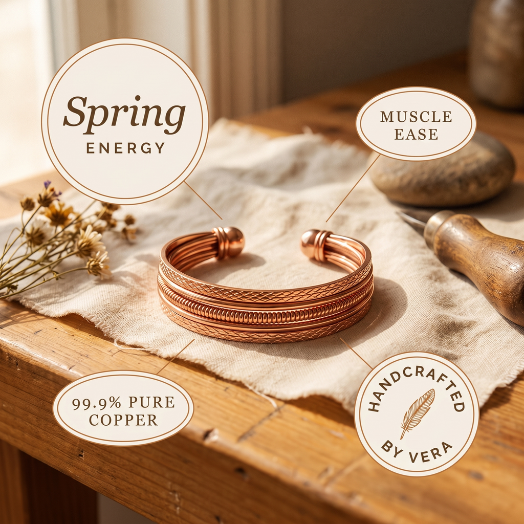Calder's Bracken Copper Bracelet