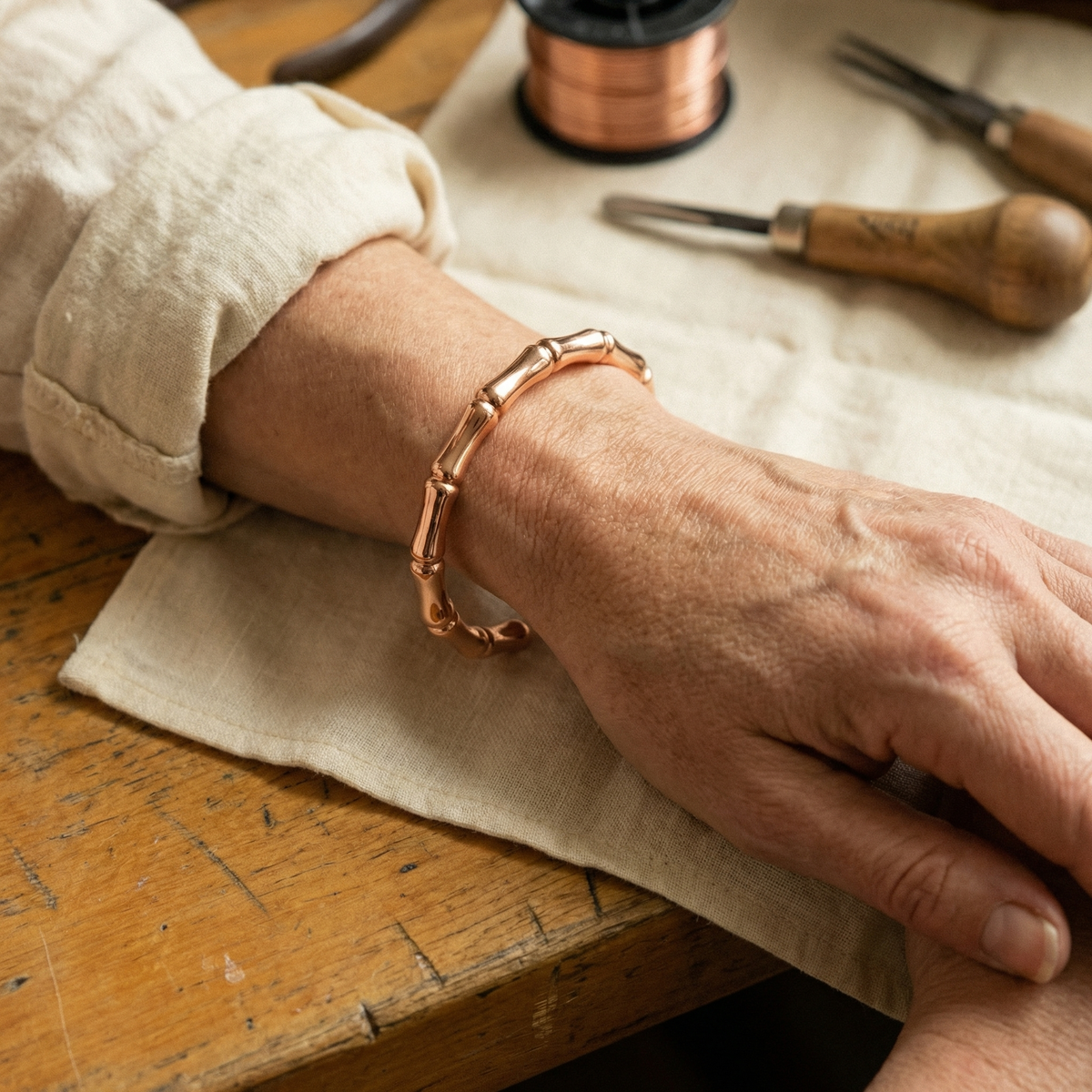 Calder's Grove Copper Bracelet