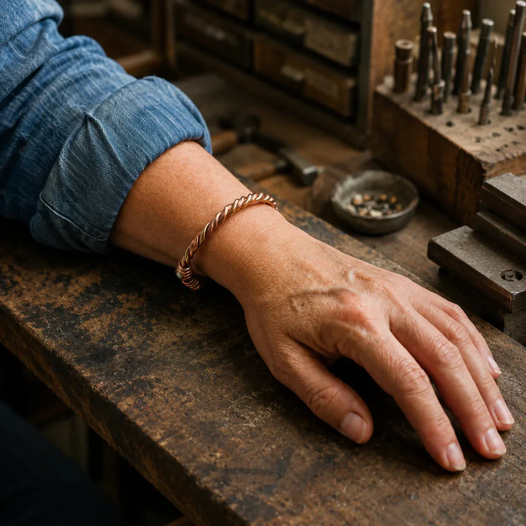 Calder's River Copper Bracelet