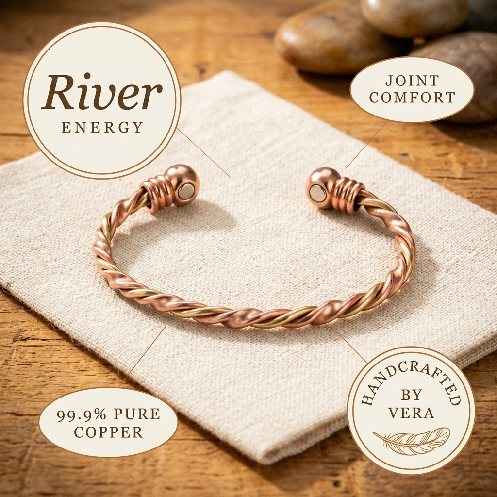 Calder's River Copper Bracelet