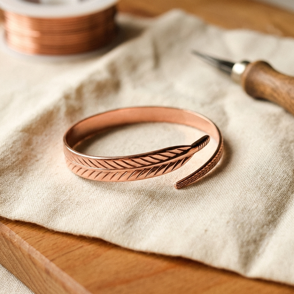 Calder's Root Copper Bracelet