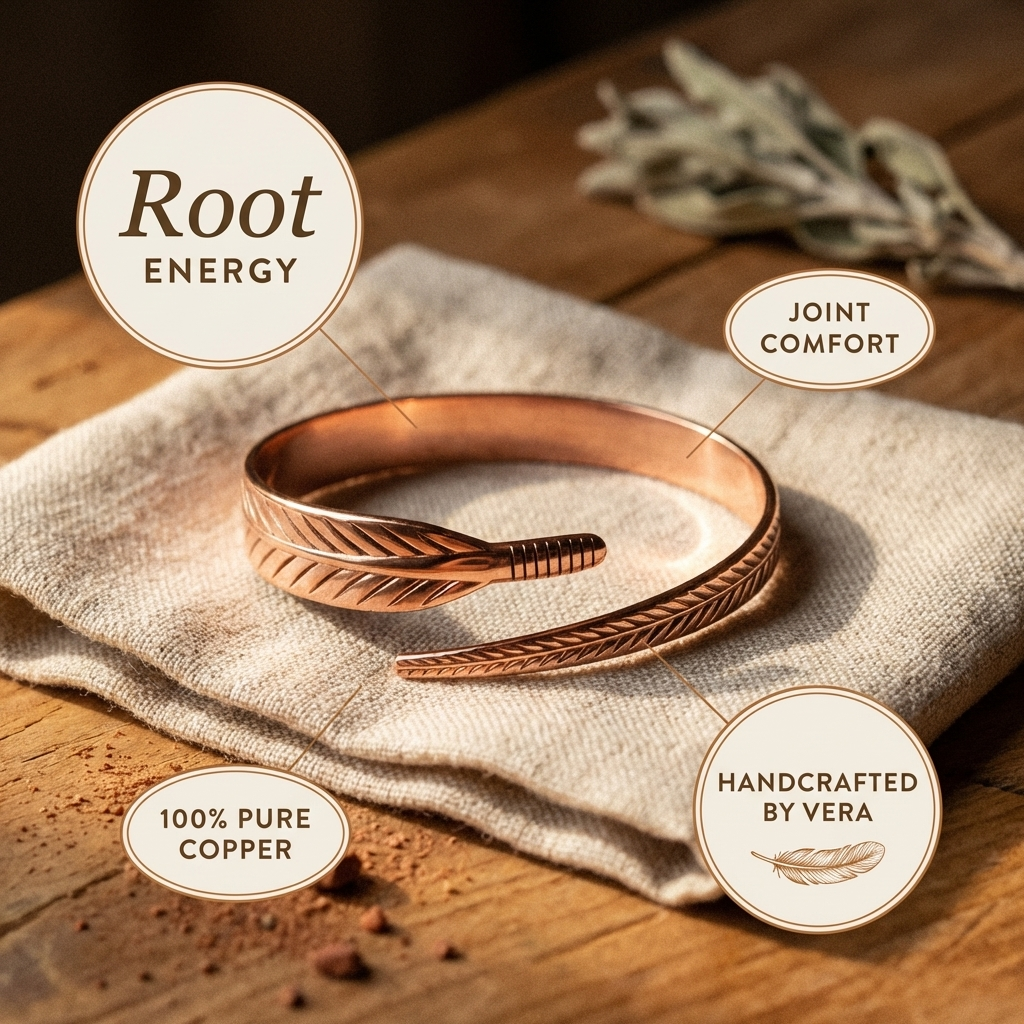 Calder's Root Copper Bracelet