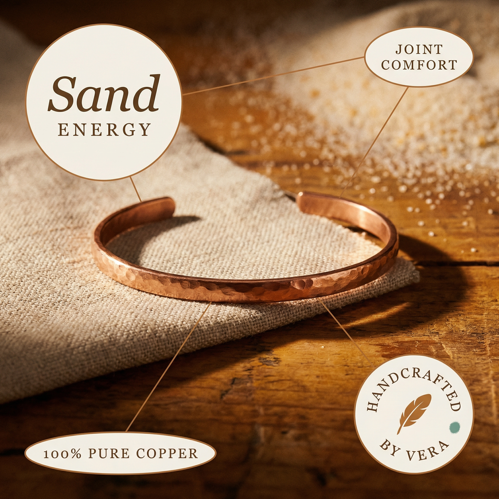 Calder's Sand Copper Anklet