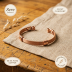 Calder's Sere Copper Bracelet