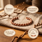 Calder's Tensor Copper Bracelet