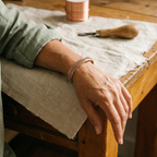 Calder's Wave Copper Bracelet