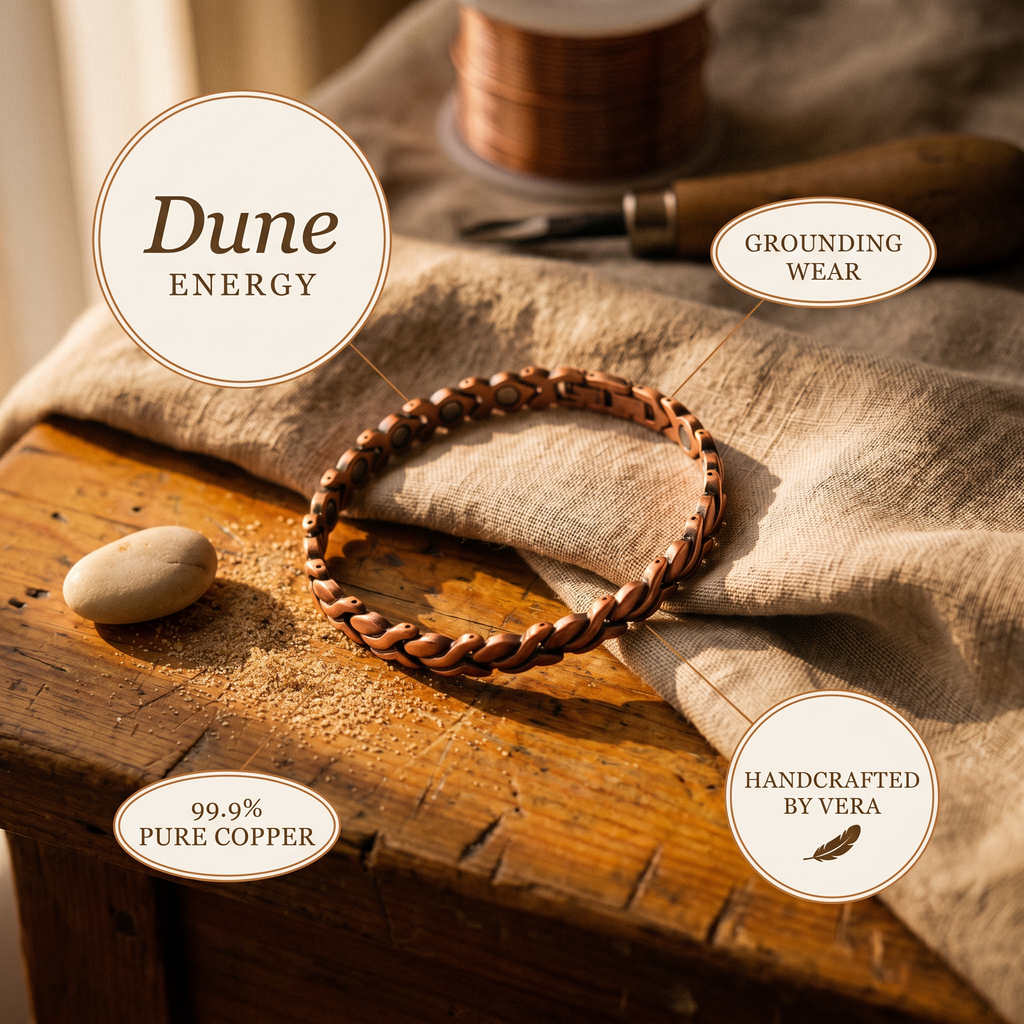 Calder's Dune Copper Anklet
