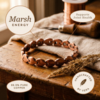 Calder's Marsh Copper Anklet