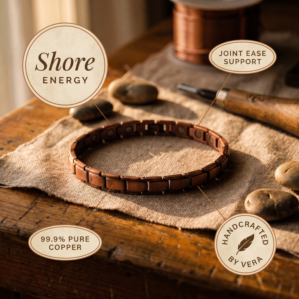 Calder's Shore Copper Anklet