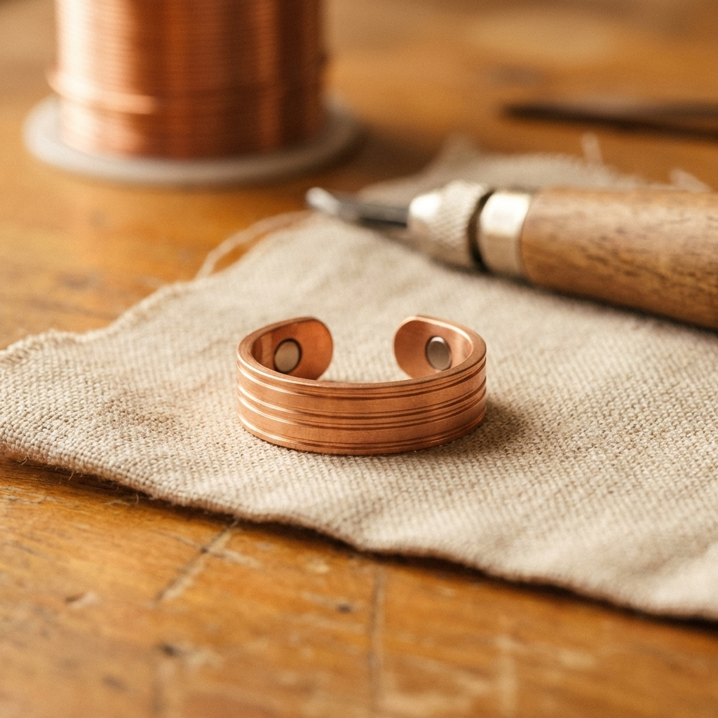 Calder's Band Copper Ring
