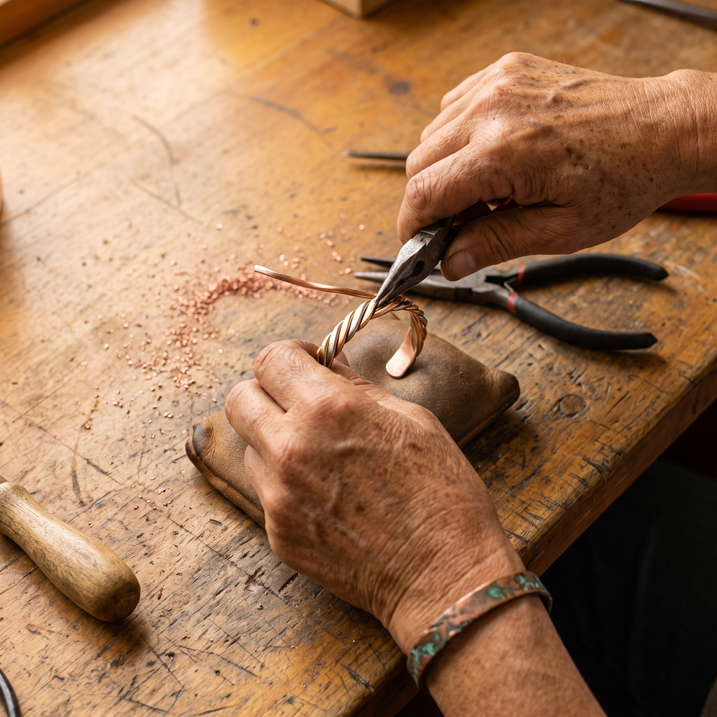 Calder's Bog Copper Bracelet