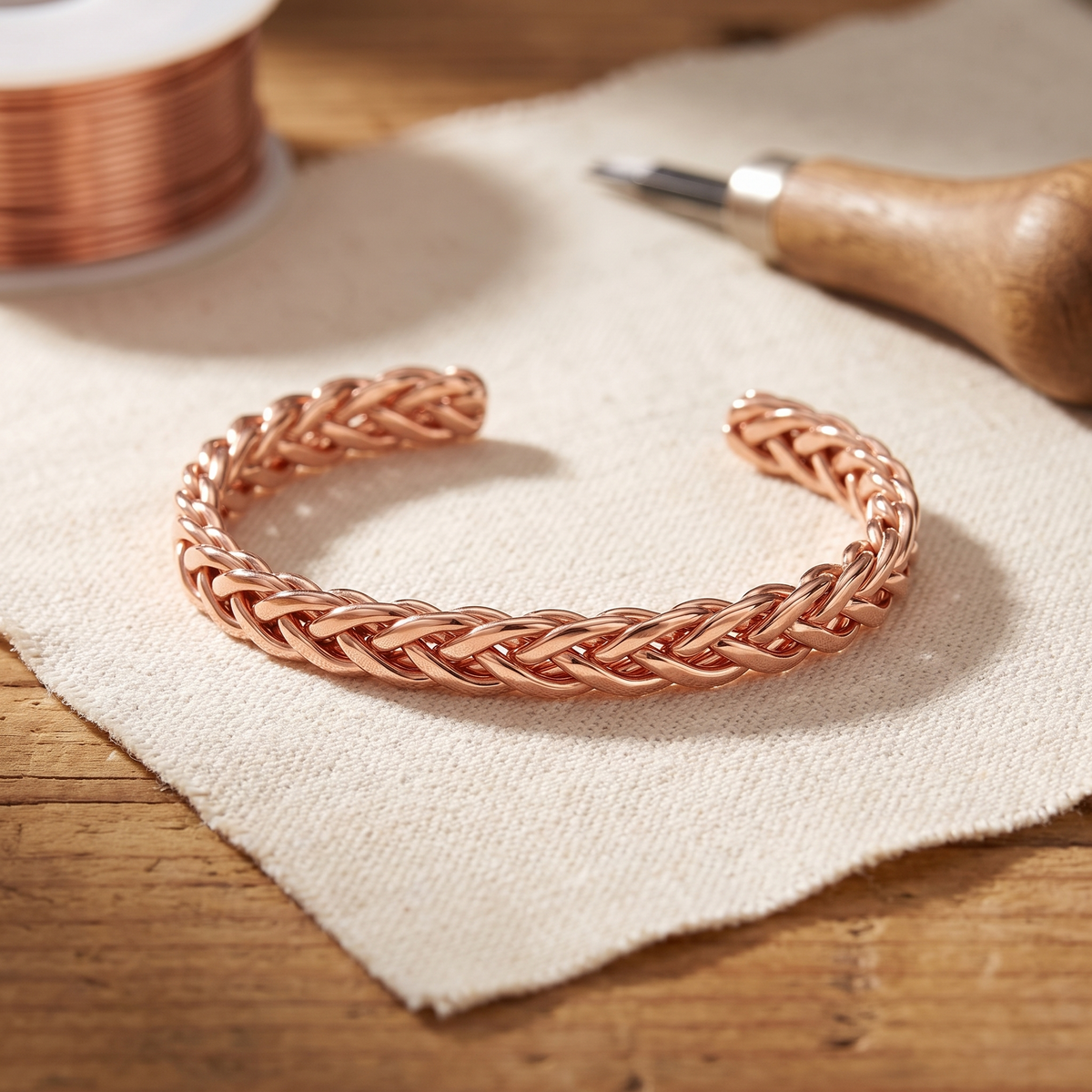 Calder's Bramble Copper Bracelet