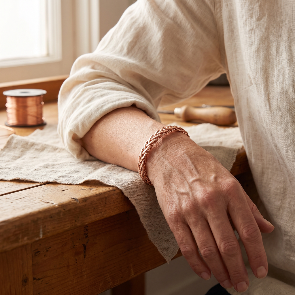 Calder's Bramble Copper Bracelet