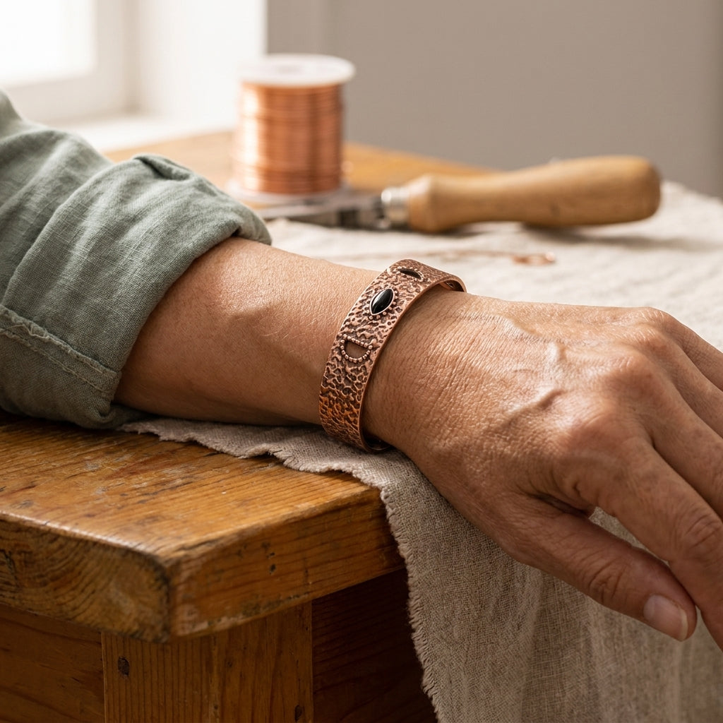 Calder's Brume Copper Bracelet