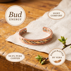Calder's Bud Copper Bracelet