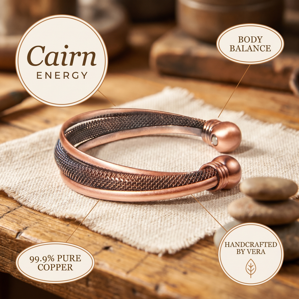 Calder's Cairn Copper Bracelet