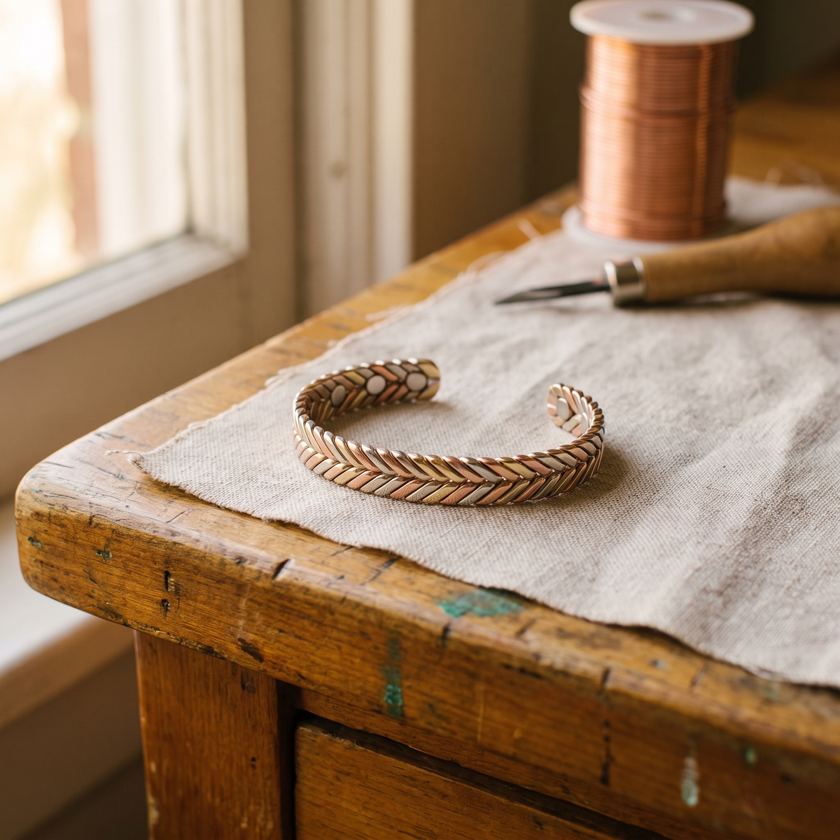 Calder's Copse Copper Bracelet
