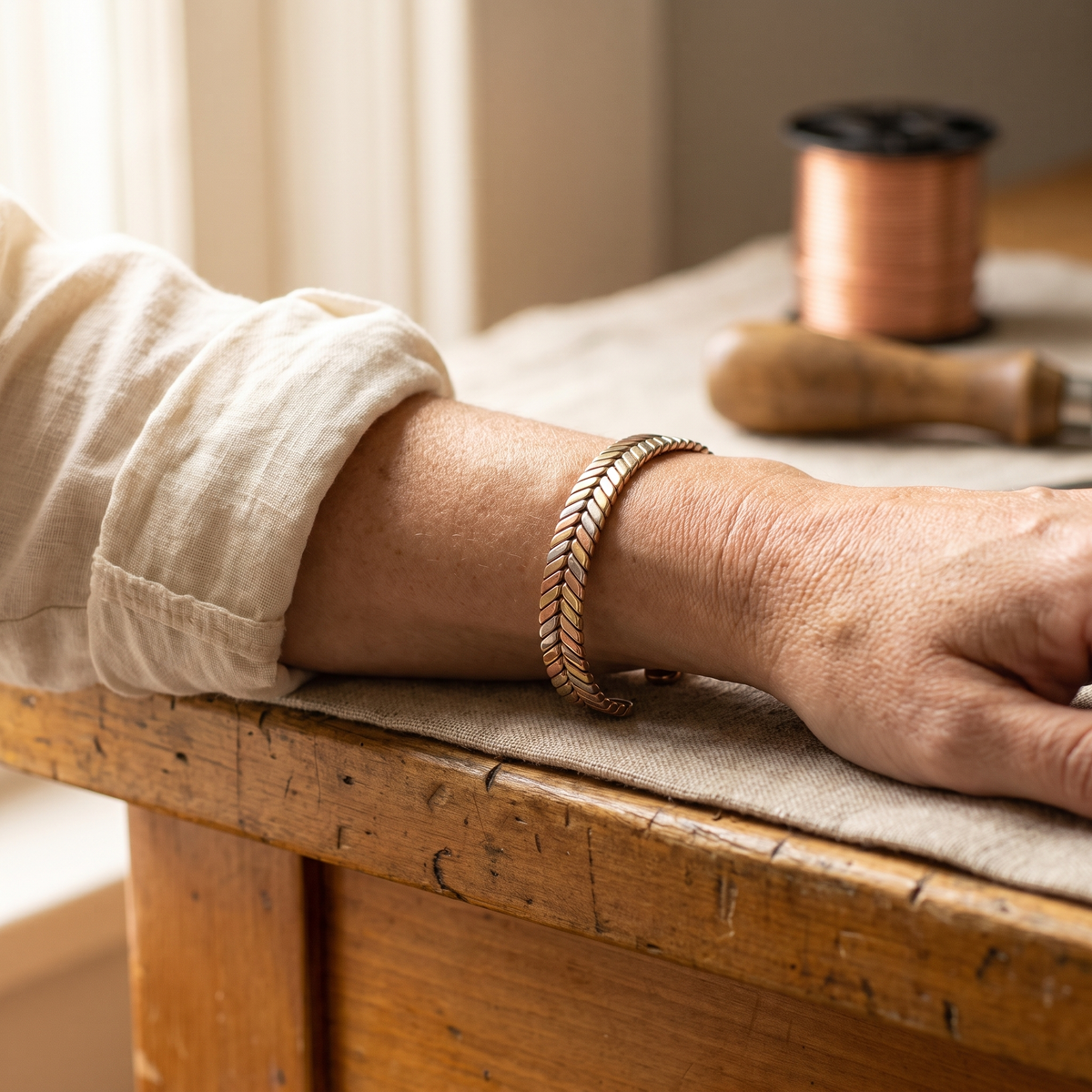 Calder's Copse Copper Bracelet