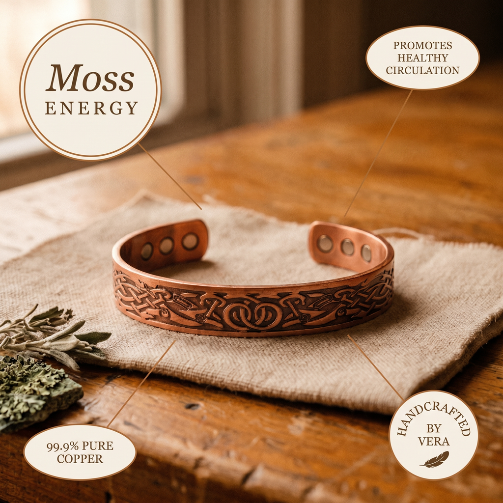 Calder's Flow Copper Bracelet