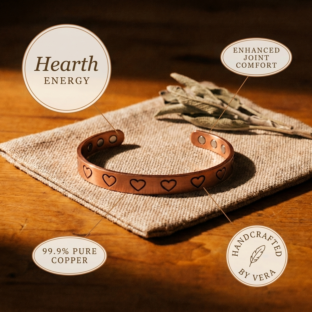 Calder's Hearth Copper Bracelet