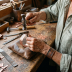 Calder's Knell Copper Bracelet