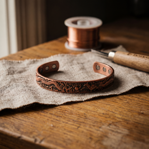 Calder's Loam Copper Bracelet