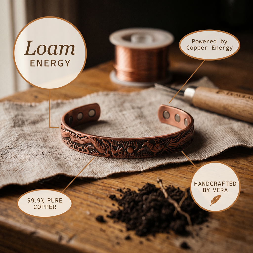 Calder's Loam Copper Bracelet