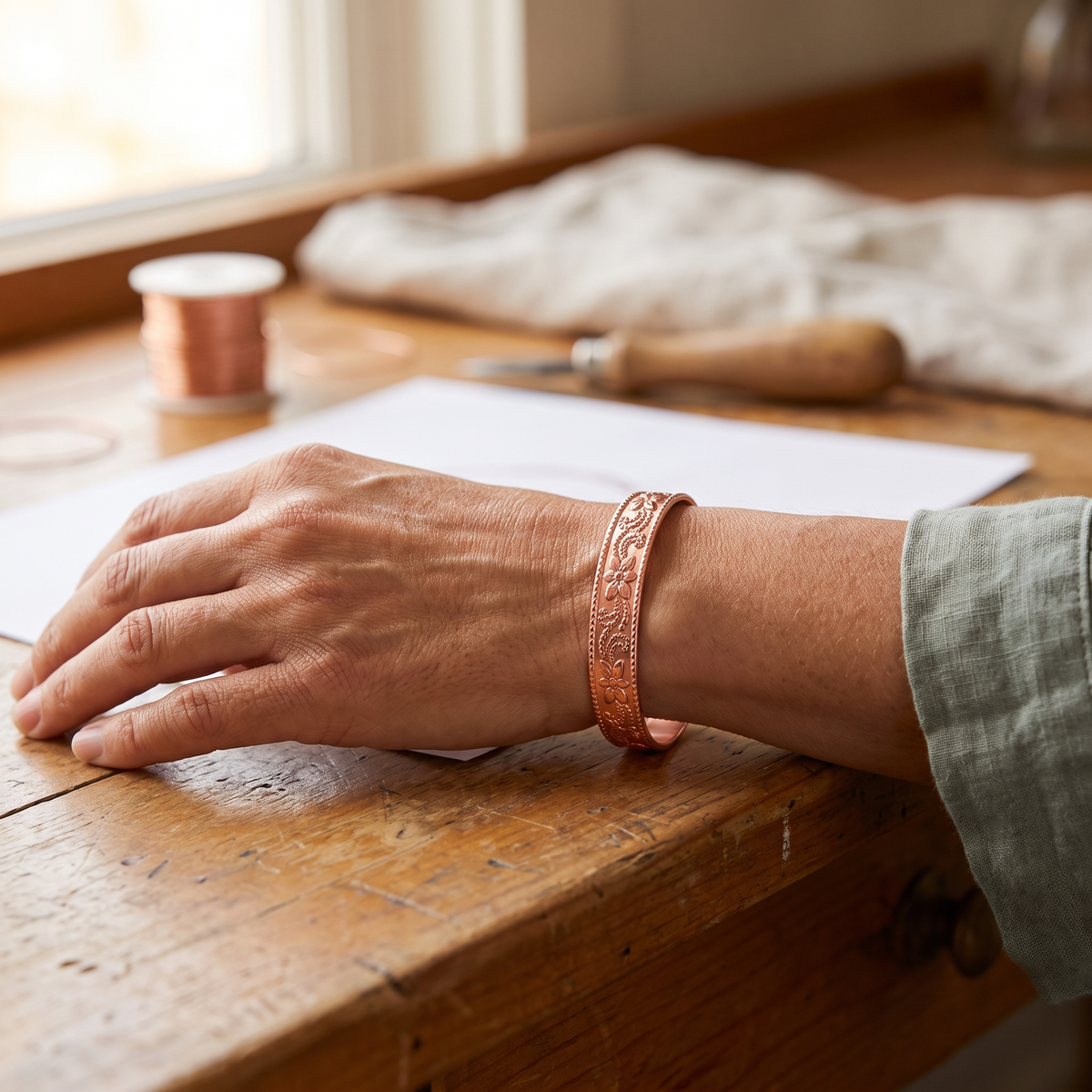 Calder's Moor Copper Bracelet