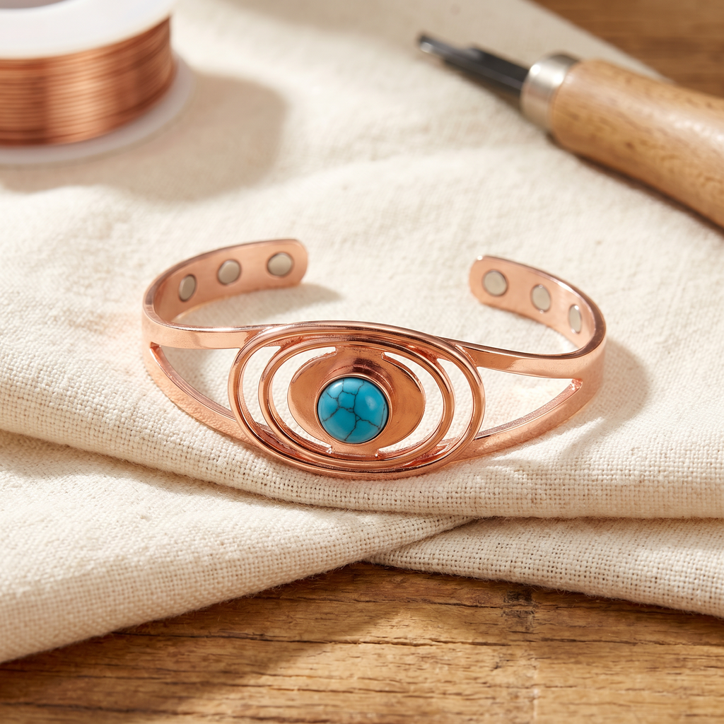 Calder's Sedge Copper Bracelet