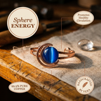 Calder's Sphere Copper Bracelet