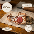 Calder's Sphere Pure Copper Bracelet