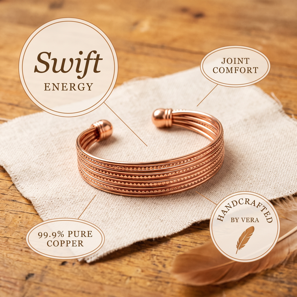 Calder's Swift Copper Bracelet