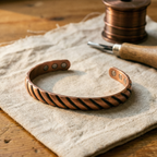 Calder's Thorn Copper Bracelet