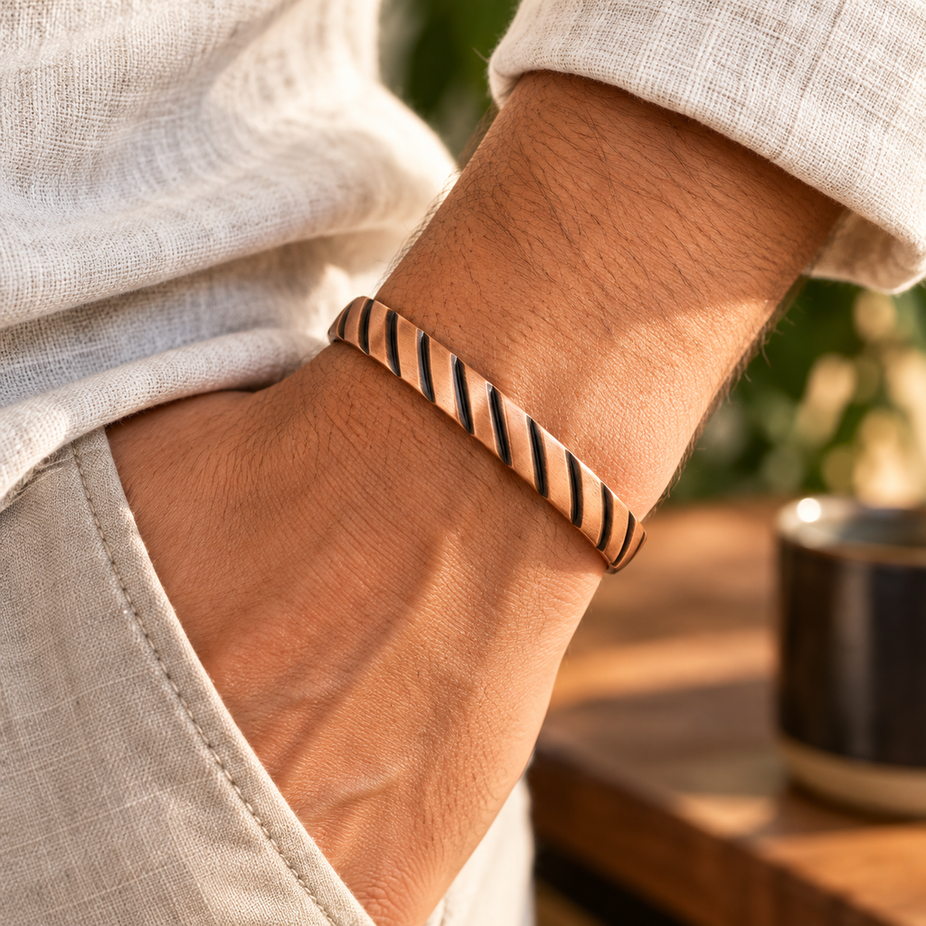 Calder's Thorn Copper Bracelet
