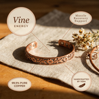 Calder's Vine Copper Bracelet