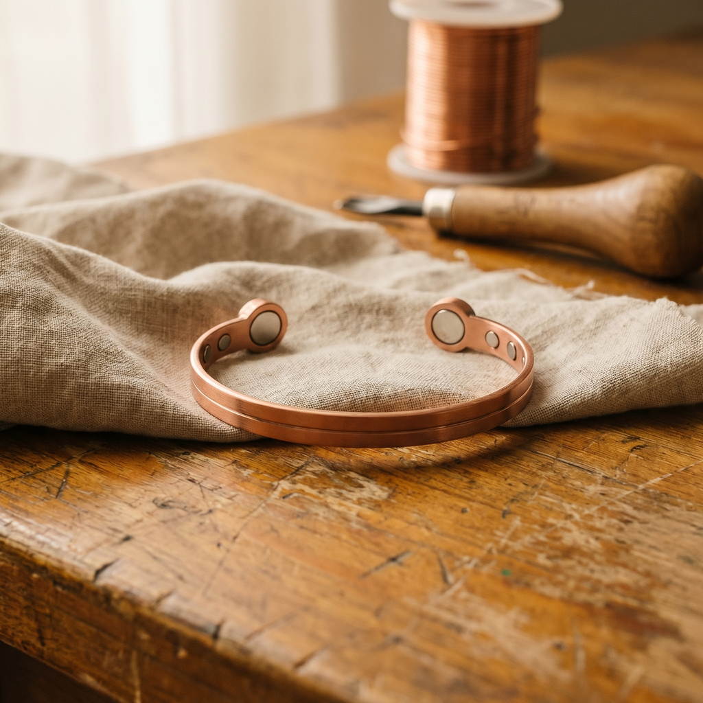 Calder's Wick Copper Bracelet