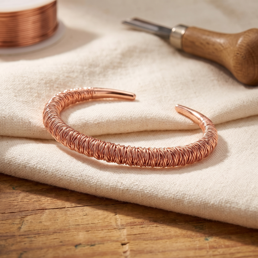 Calder's Fjord Copper Cuff