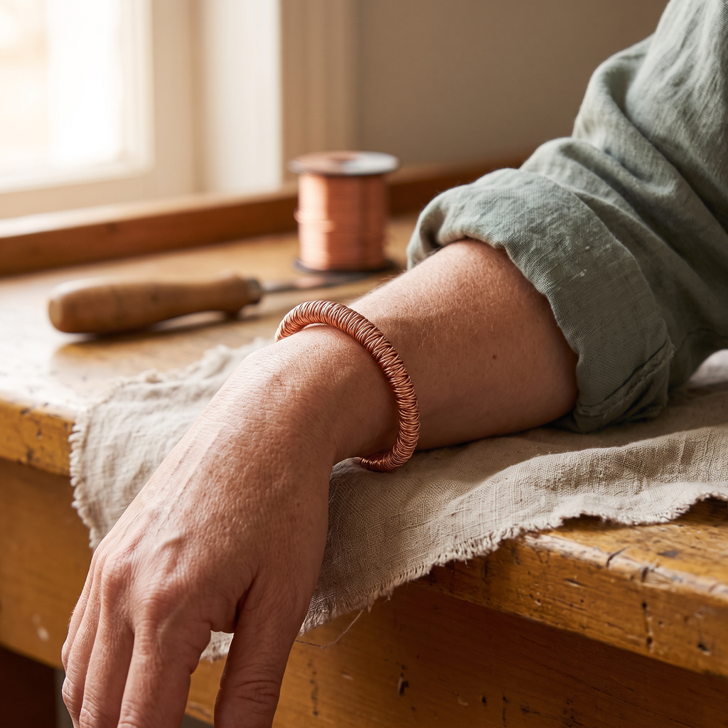 Calder's Fjord Copper Cuff