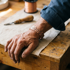 Calder's Gale Men's Copper Bracelet