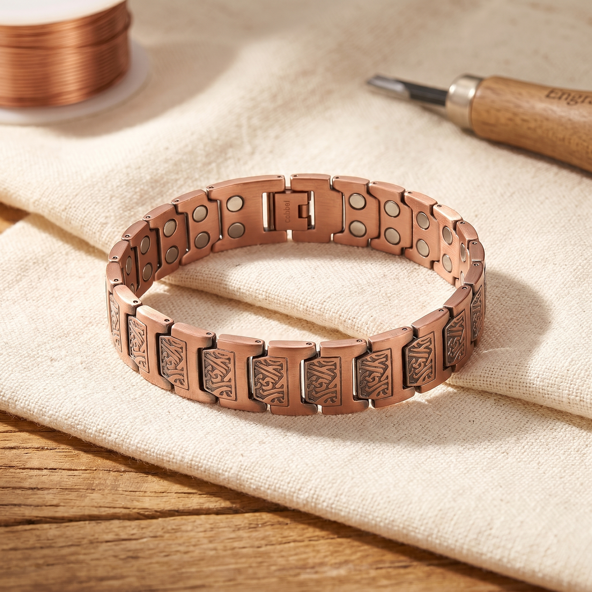 Calder's Glen Men's Copper Bracelet