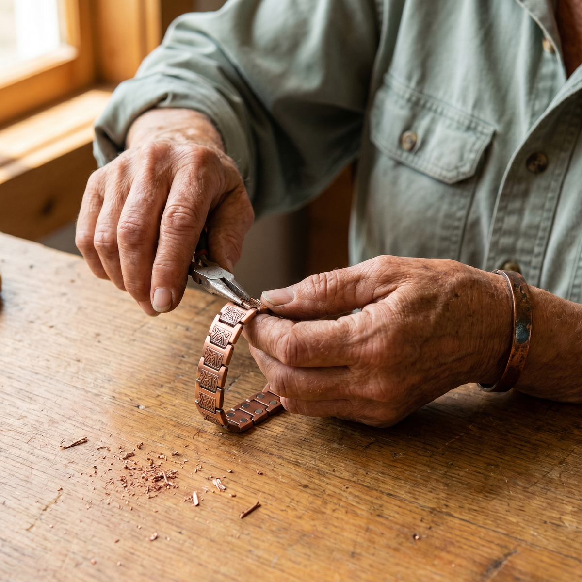 Calder's Glen Men's Copper Bracelet