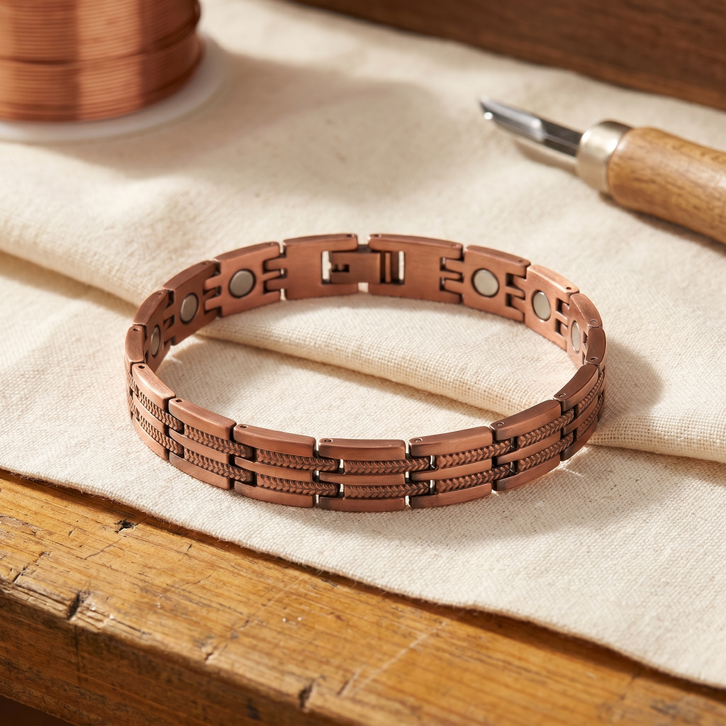Calder's Pike Men's Copper Bracelet