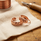 Calder's Dew Copper Earrings
