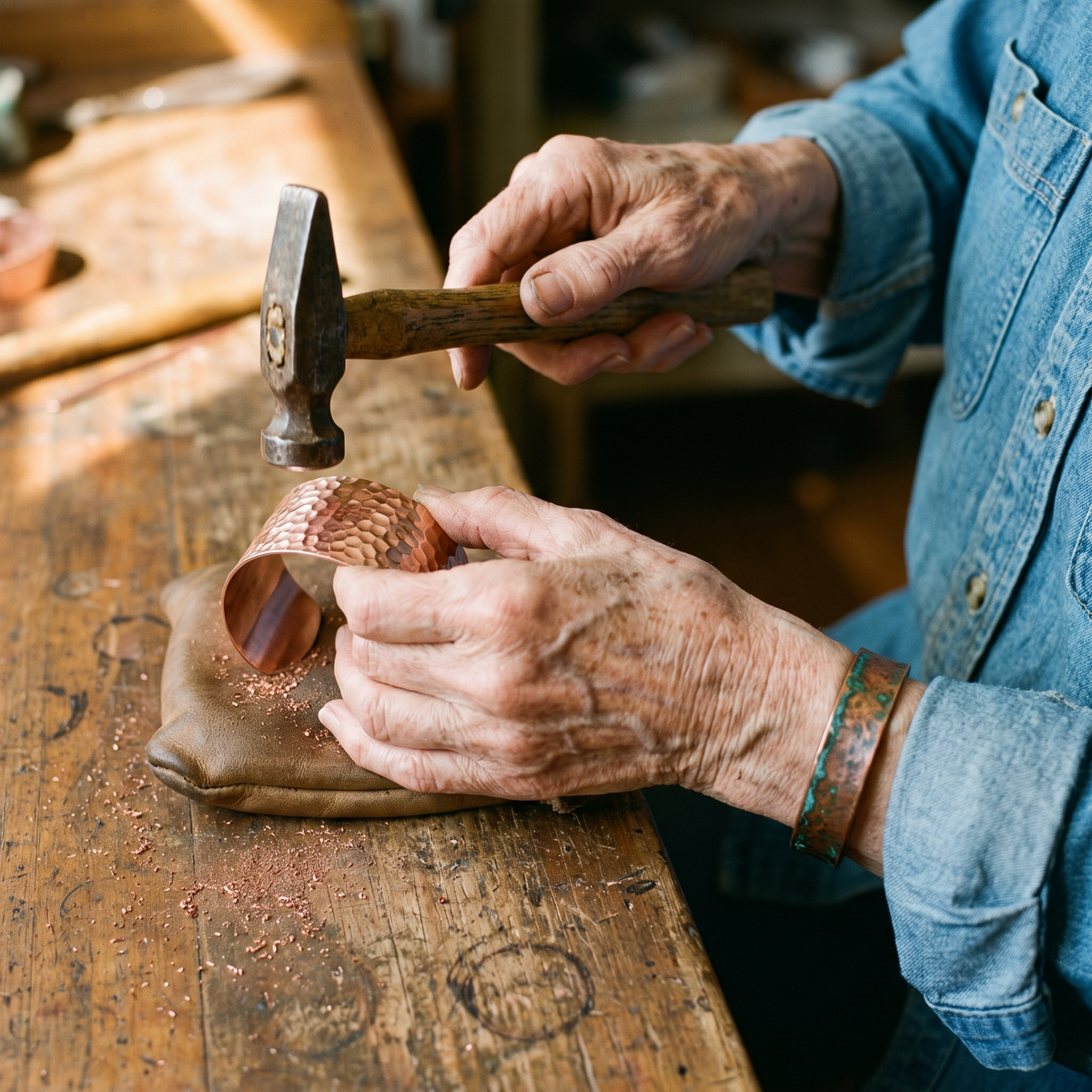 Calder's Forge Copper Bracelet