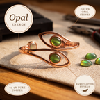 Calder's Opal Copper Bracelet
