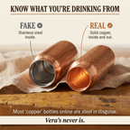 Calder's Pure Copper Water Bottle